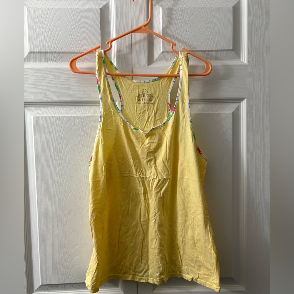 Joe boxer Yellow Sleeveless Women's Top